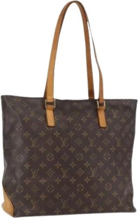 Louis Vuitton Pre-owned Tote Bags, female, Brown, Size: ONE SIZE Pre-owned Vintage Canvas Tote Bag