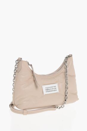 Maison Margiela MM11 Quilted Leather Hobo Bag GLAM SLAM with Chain Strap Maison Margiela