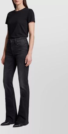 Mother denim low-rise bootcut jeans