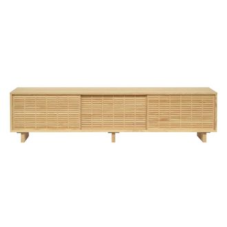 Naan Furniture Mueble tv en madera de pino natural 180 cm sin barnizar
