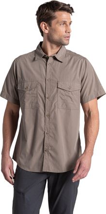 Craghoppers Heren Kiwi II Shirt Met Korte Mouwen (Kiezelsteentjes)