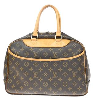 Louis Vuitton Deauville Monogram Canvas Brown Canvas Handbag (Pre-Owned)