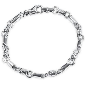 Pompeii3 Mens Link 14k Gold (24gram) or Platinum (38gram) 5mm Bracelet 9.5
