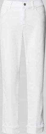 Angels Slim Fit Jeans mit fixierten Beinabschl&uuml;ssen Modell Darleen in Weiss, Gr&ouml;&szlig;e 34/30