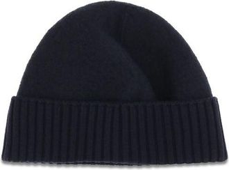 Dolce & Gabbana Mens Black Wool Oves Aries Beanie Accessory