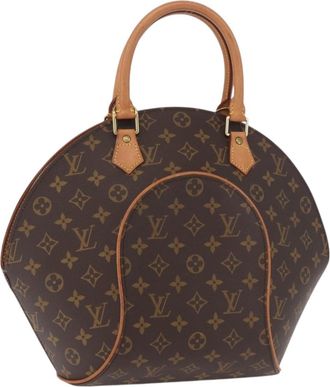 Louis Vuitton Ellipse Monogram Canvas Brown Canvas Handbag (Pre-Owned)