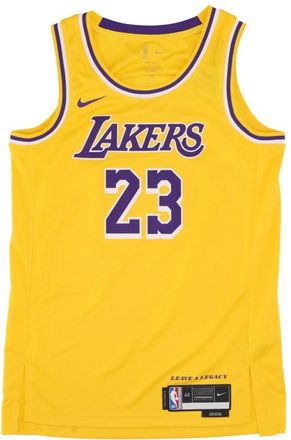 Nike Icon Edition Basketbal Tanktop - Heren - Fitness - Geel - 2XL - Polyester - Fitness