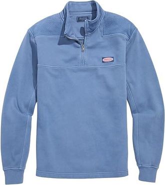 Vineyard Vines Garment Dyed Surf Shep Shirt Mens Sweatshirt Fairisle Moonshine : 2XL, Cotton