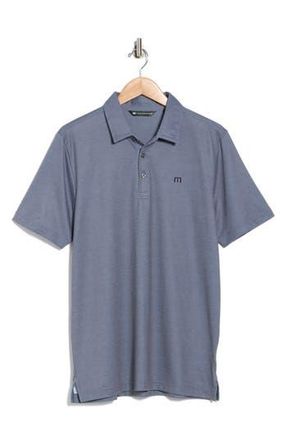 Travis Mathew Featherweight Active Polo in Heather Quiet Shade at Nordstrom Rack, Size Xx-Large