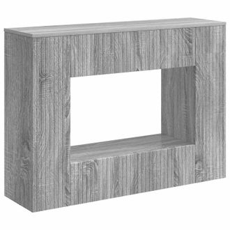 vidaXL Mesa Consola Gris Sonoma 101 X 29 X 74 Cm Madera De Ingenier&iacute;a Vidaxl