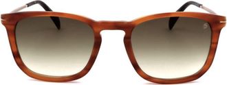 David Beckham Db 1034/S Square Tortoiseshell Sunglasses