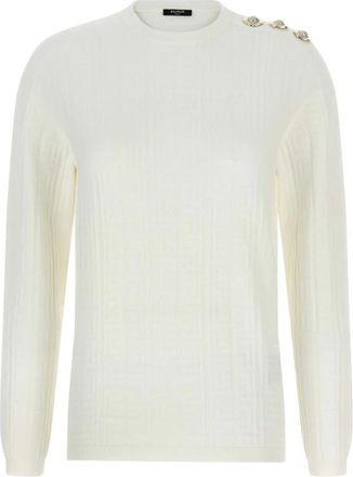 Balmain Mujer, Jerseys, Blanco, Talla: XS