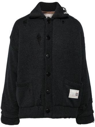 Miharayasuhiro Gerafeld vest - Zwart