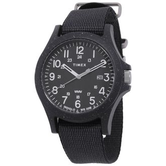 Timex Reclaim Ocean Quartz Black Dial Mens Watch TW2V81900JR