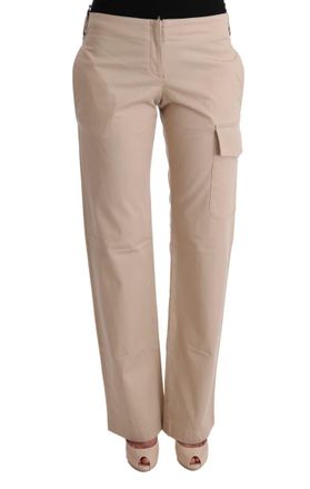 Ermanno Scervino Cotton Wool Regular Fit Womens Pants