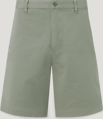 Belstaff Rally Short Mens Garment Dye Cotton Lichen Size 30