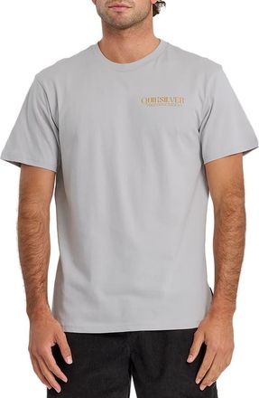 Quiksilver Free Flow Cotton Graphic T-Shirt in Micro Chip at Nordstrom, Size Xx-Large