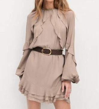 Favorite Daughter The Because Of You Dress In Mocha