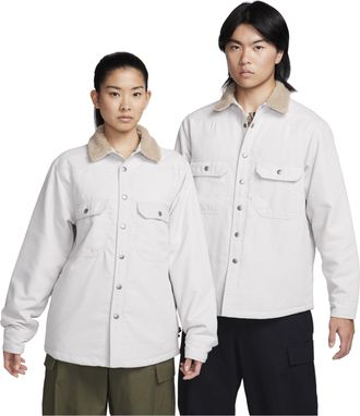 Nike SB Padded Flannel Skate Jacket White FQ0513-072