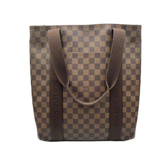 Louis Vuitton Brown Damier Canvas Handbag Tote Bag (Pre-Owned)