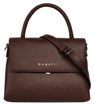 Bugatti Henkeltasche BUGATTI ALMATA, Damen, Gr. B/H/T: 23cm x 16cm x 8cm onesize, braun, Kunstfaser, clean, Taschen Henkeltasche