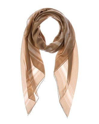 Burberry Silk-Blend Scarf