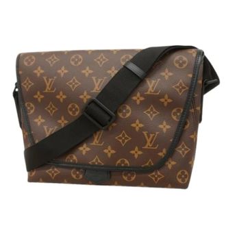Louis Vuitton Pre-owned Cross Body Bags, female, Brown, Size: ONE SIZE Pre-owned Magnetic Messenger Shoulder Bag