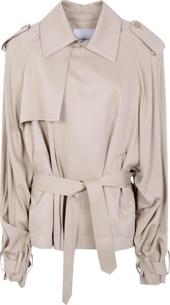 Frankie Shop Elva Fluid Short Trench