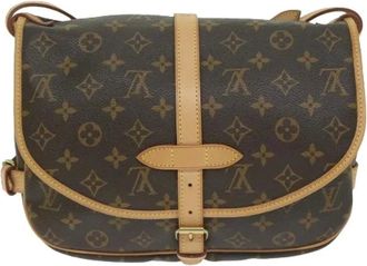 Louis Vuitton Pre-owned Cross Body Bags, female, Brown, Size: ONE SIZE Pre-owned Monogram Canvas Shoulder Bag