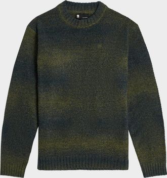 G-Star Mens Gradient Stripe Sweater