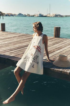 Maeve Keiko Mini Dress by Maeve