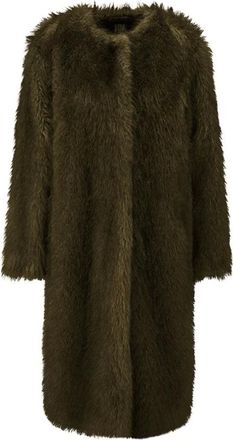 Riani Abrigo de pelo sint&eacute;tico - Jackets - Mujer - Verde - S