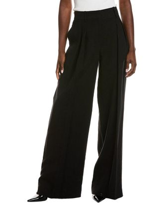 Michael Kors Linen & Silk-Blend Slouch Trouser