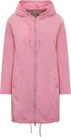 Herno Shell Regenjas met Rits - Dames - Regenjassen - Roze - L - Jassen