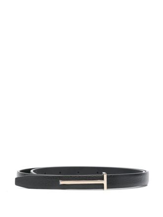 Tom Ford t-bar belt - Black