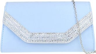 Girly HandBags Diamante Frame Clutch Bag (Serenity)