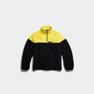Canada Goose Molleton &agrave; demi-fermeture &eacute;clair aux couleurs contrastantes Loma (Hommes, Solar Aria/Black, TTG)