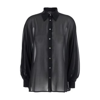 Pla&icirc;n Mujer, Blusas y Camisas, Negro, Talla: S