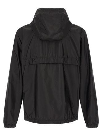 Moncler Mens Black Polyamide Shell Jacket Clothing