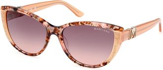 Guess GM00011 44F Womens Sunglasses Tortoiseshell Size 58