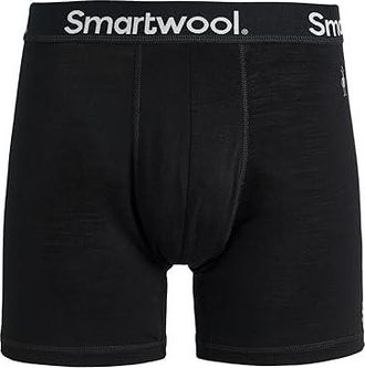 Smartwool Everyday Merino Boxer Brief Boxed Mens Underwear Black : MD, Lyocell/Tencel/Wool