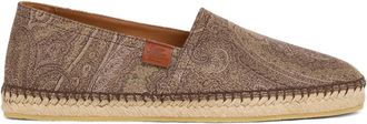 Etro Arnica espadrilles met jacquard - Bruin