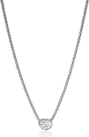 John Hardy JH Lovestruck Necklace, Sterling Silver, Lab-Grown Diamond,.75TCW at Nordstrom, Size 16