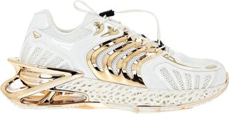 Plein Sport Thunder Stroke Gen. X.02. - unisex - Hardloopschoenen - Wit - 44 EU - Leer - Fitness