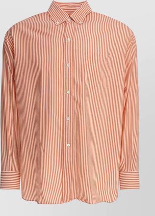 Beams Plus striped wool shirt