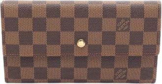 Louis Vuitton Pre-owned Plastic wallets - Dames - Vintage Accessoires - Bruin - ONE Size - Vintage