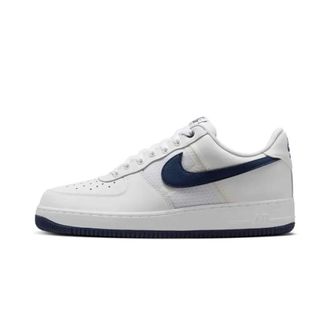Nike Fitness, Heren, Wit, 45 EU, Leer, Air Force 1 07 LV8 SE Mesh Tape
