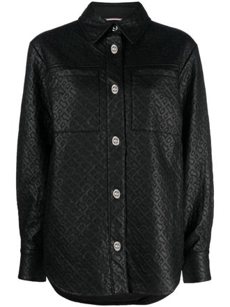 BOSS Camicia con monogramma - Nero