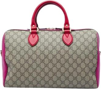 Gucci Pre-owned Satchel - Dames - Vintage Handtas - Veelkleurig - ONE Size - Leer - Vintage