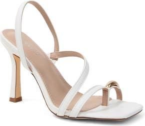 Berness Hildegarde Toe Loop Sandal in White at Nordstrom Rack, Size 8.5